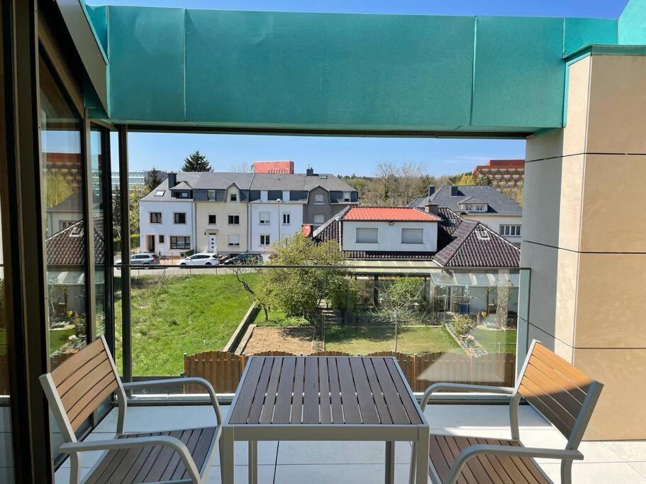 Luxury Penthouse In Kirchberg, Terrace & Parking Luxembourg